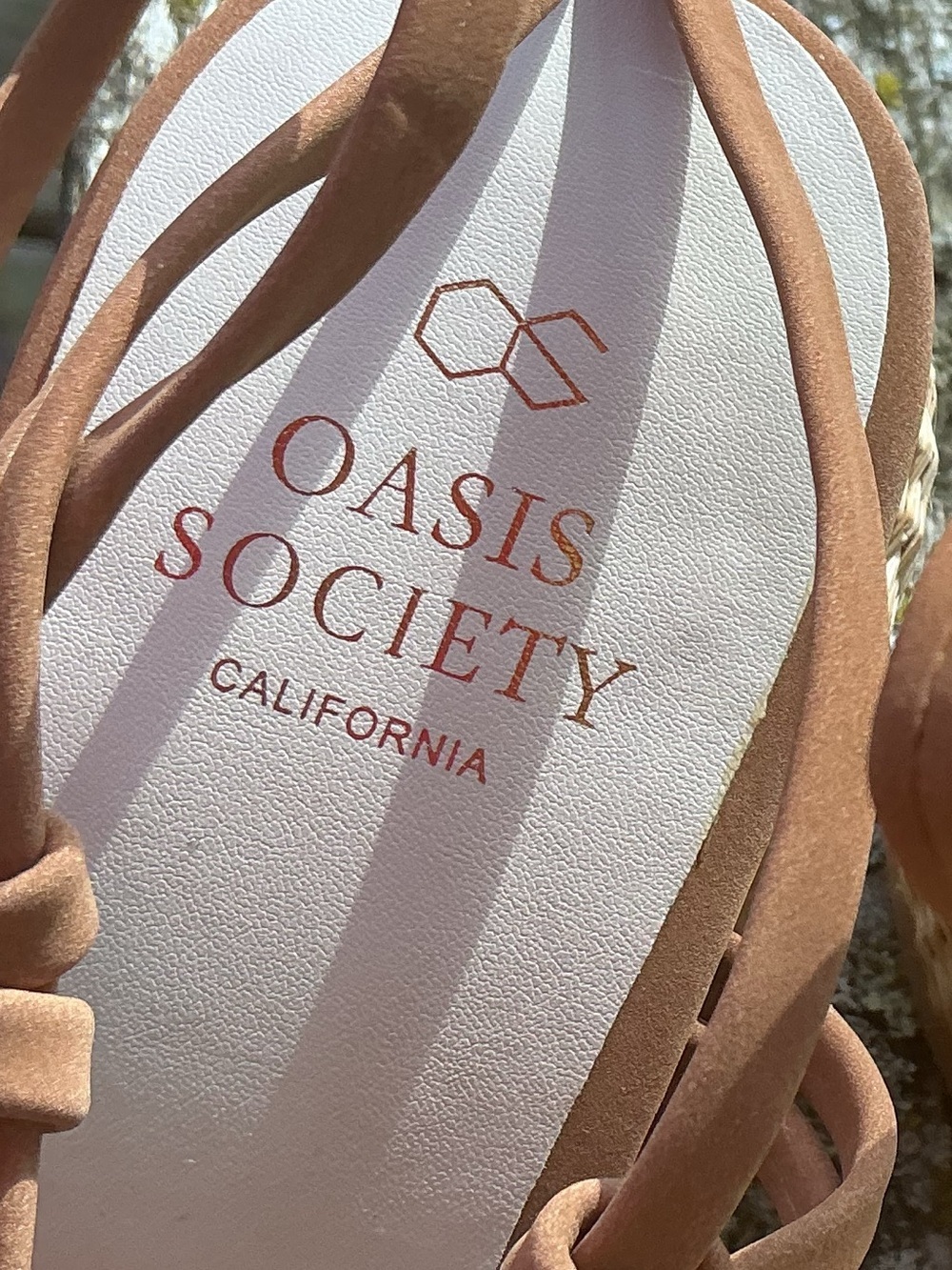Oasis Society California Raffia Block Heel Sandals NWOT Women’s 8.5 Coastal Chic - Picture 8 of 12